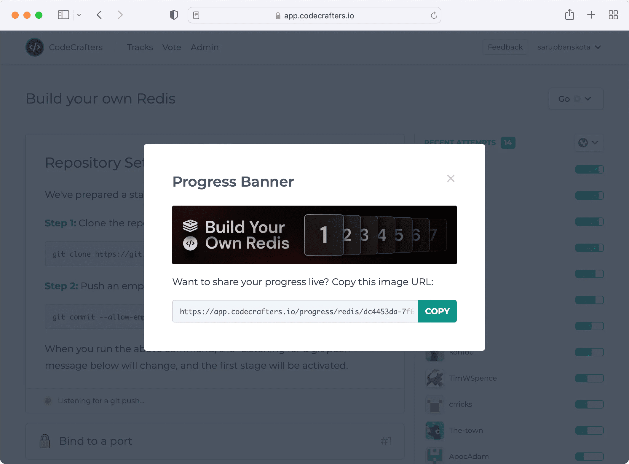 Adding banners to new projects